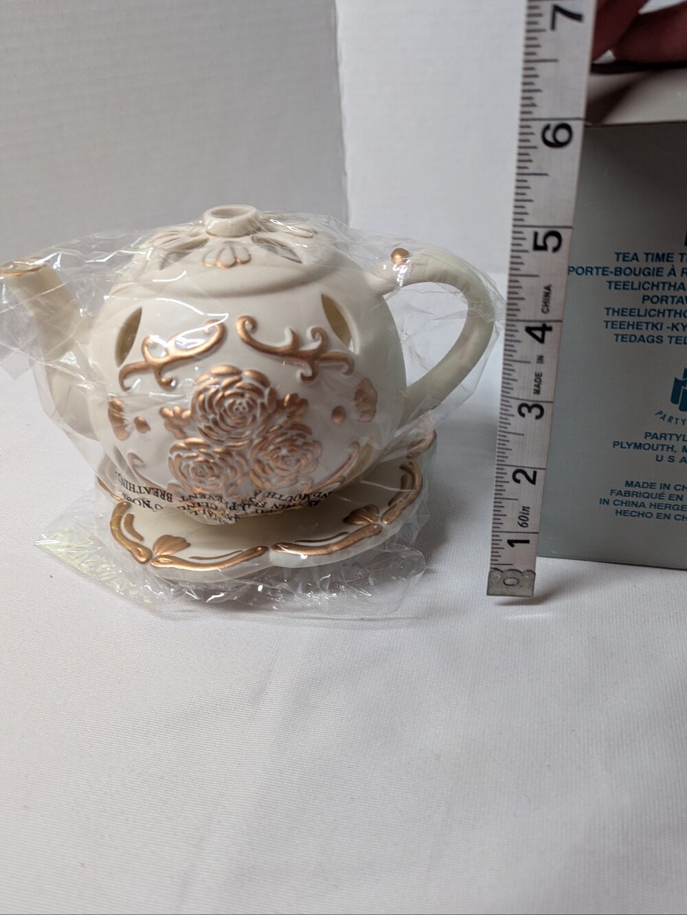 Partylite Tea Time Tealight Holder P7301 Brand New In Box - Picture 11 of 12